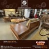 Bộ sofa gỗ óc chó cao cấp nhất 2022