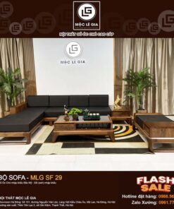 Bộ sofa gỗ óc chó MLG.SF29