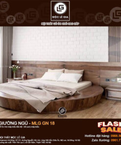 Giường ngủ gỗ óc chó MLG GN 18