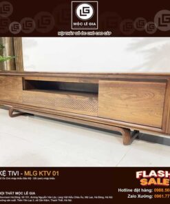 Kệ Tivi gỗ óc chó MLG KTV01