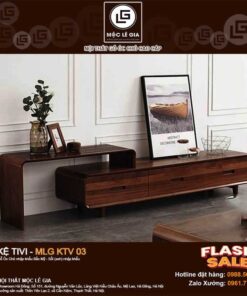 Kệ Tivi Gỗ Óc Chó MLG KTV03