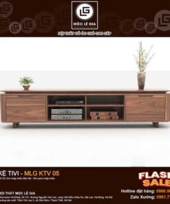 Kệ Tivi gỗ óc chó MLG KTV05