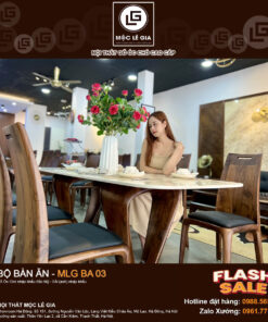 Bộ bàn ăn BA MLG03