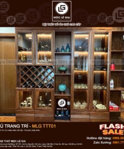 Tủ trang trí MLG TTT01