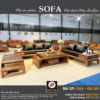 Bộ sofa gỗ sồi SU4