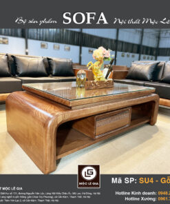 Bộ sofa gỗ sồi SU4