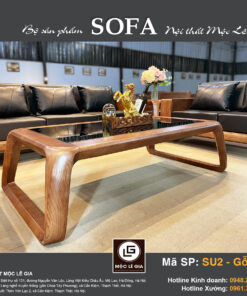 Bộ sofa gỗ sồi SU2