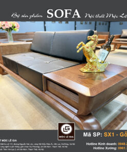 Bộ sofa gỗ sồi SX1