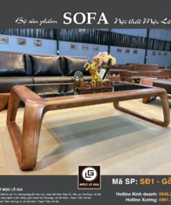 Bộ sofa gỗ sồi SĐ1