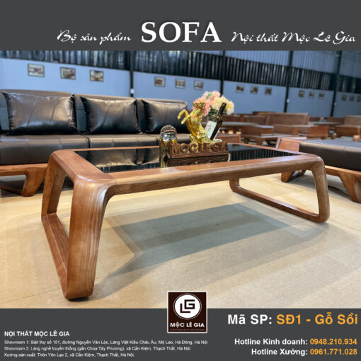 Bộ sofa gỗ sồi SĐ1