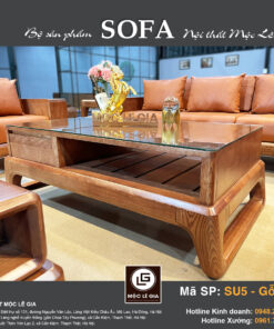 Bộ sofa gỗ sồi SU5