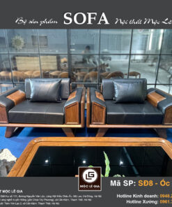 Bộ sofa gỗ óc chó SĐ8