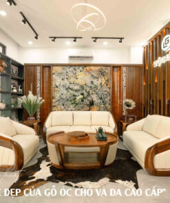 Sofa SFO-1 óc chó tại Mộc Lê Gia