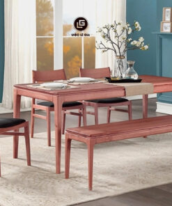 Bàn ăn gỗ óc chó xuất khẩu Bax-68